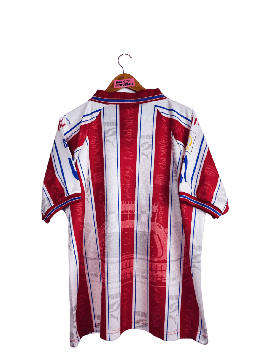 maillot vintage domicile de l'Atlético Madrid 1996/1997