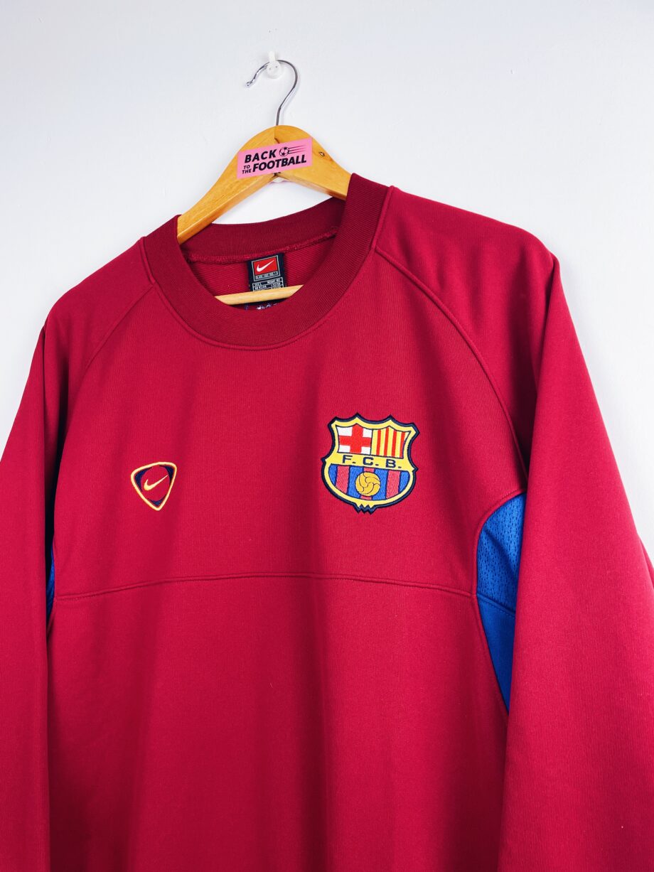 sweatshirt vintage de Barcelone 2000/2001