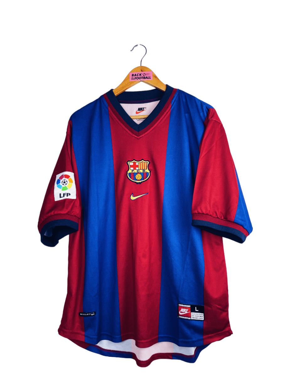 maillot vintage domicile du FC Barcelone 1998/2000