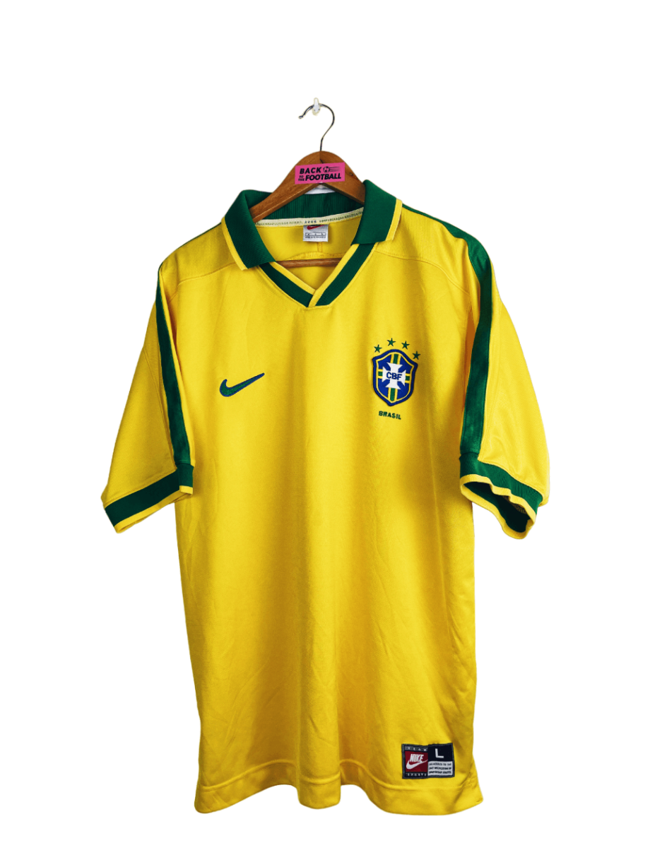 maillot vintage domicile du Brésil 1997/1998
