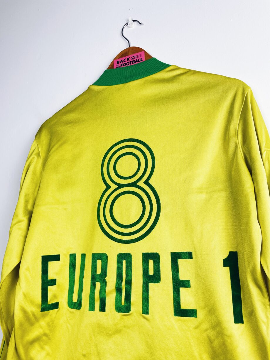 maillot vintage du FC Nantes 1977/1979 domicile préparé (match issue) ou porté (match worn) par le numéro 8