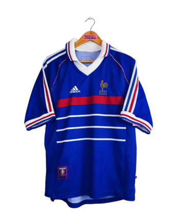 maillot vintage de l'équipe de France 1998 domicile