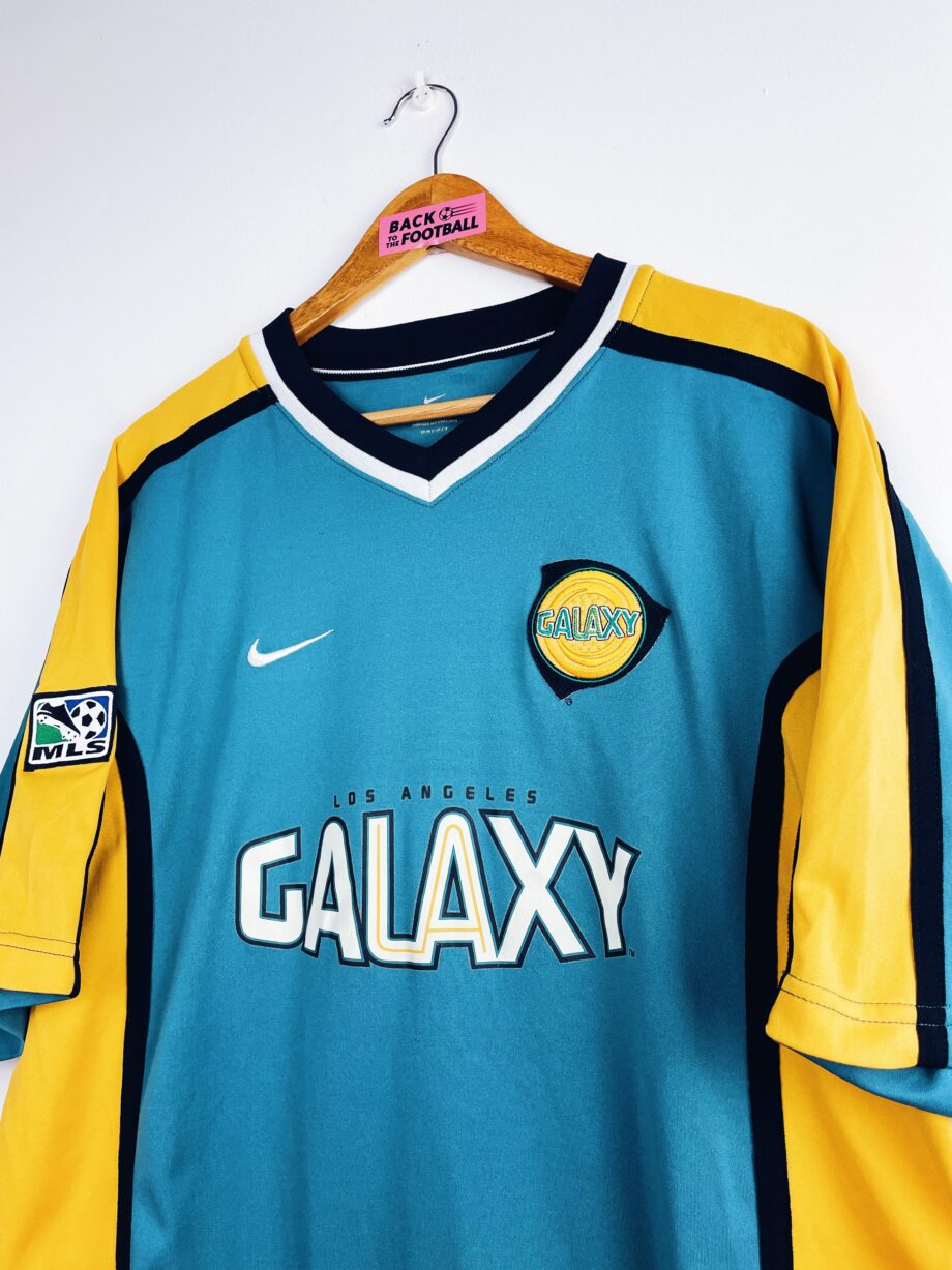 maillot vintage du LA Galaxy 2000/2002 extérieur