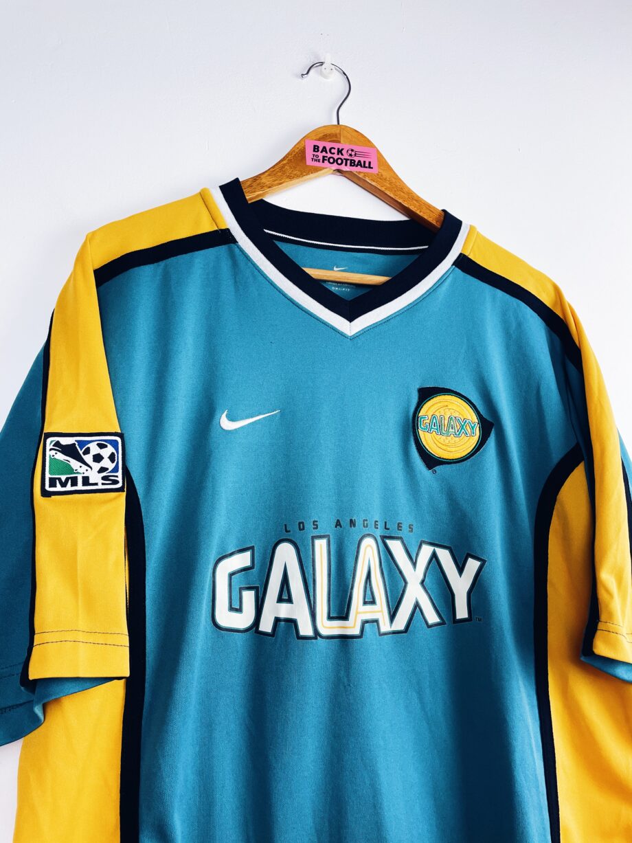 maillot vintage du LA Galaxy 2000/2002 extérieur