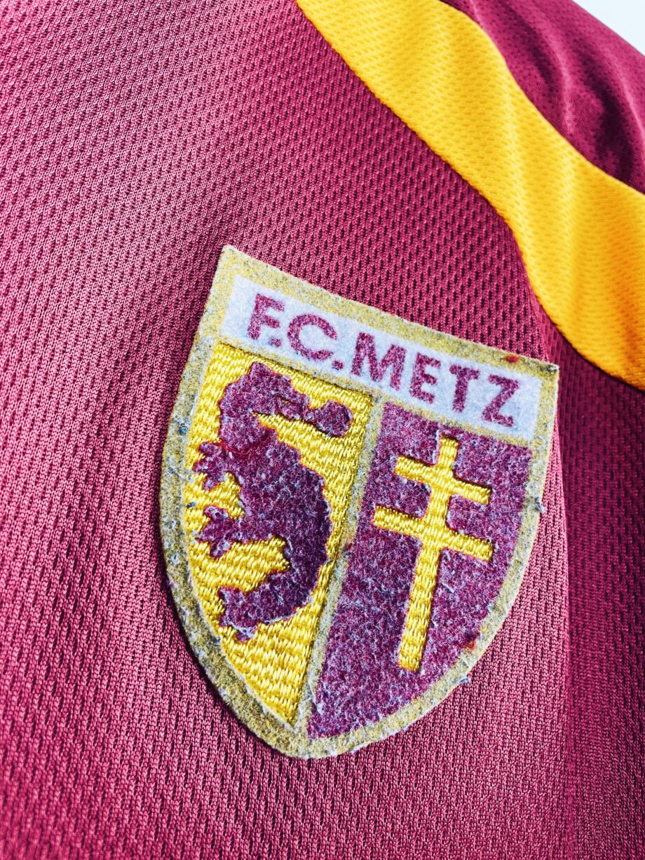 maillot vintage du FC Metz 2000/2001 domicile en manches longues