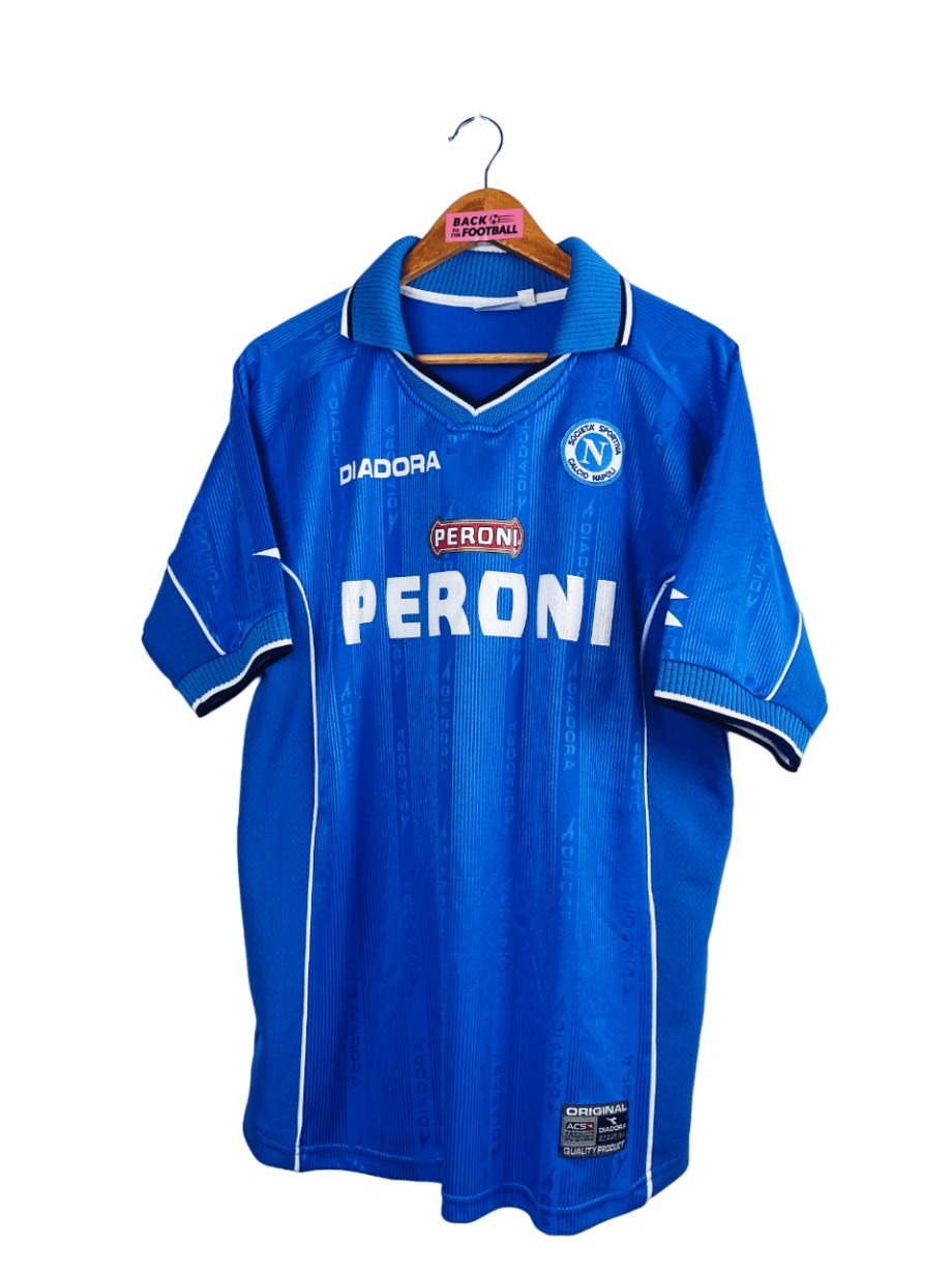 maillot et short vintage du Napoli 2000/2001 domicile