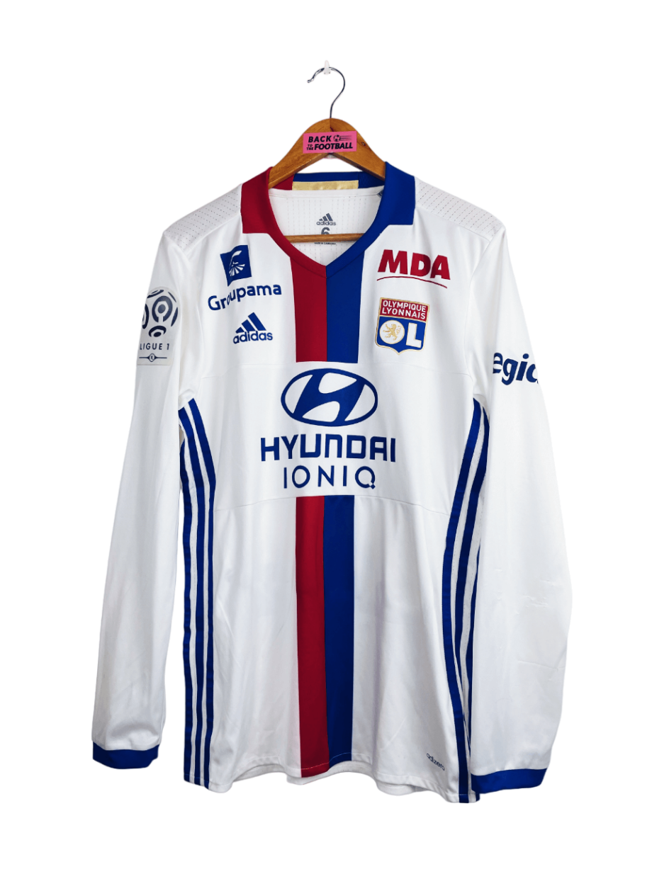 maillot vintage de l'OL 2016/2017 domicile préparé (match issue) pour Tolisso