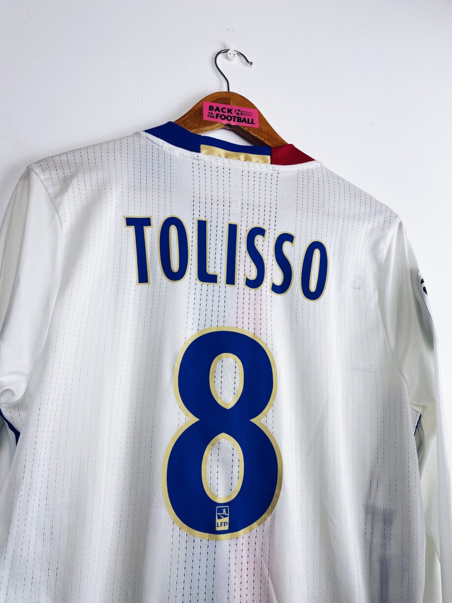 maillot vintage de l'OL 2016/2017 domicile préparé (match issue) pour Tolisso