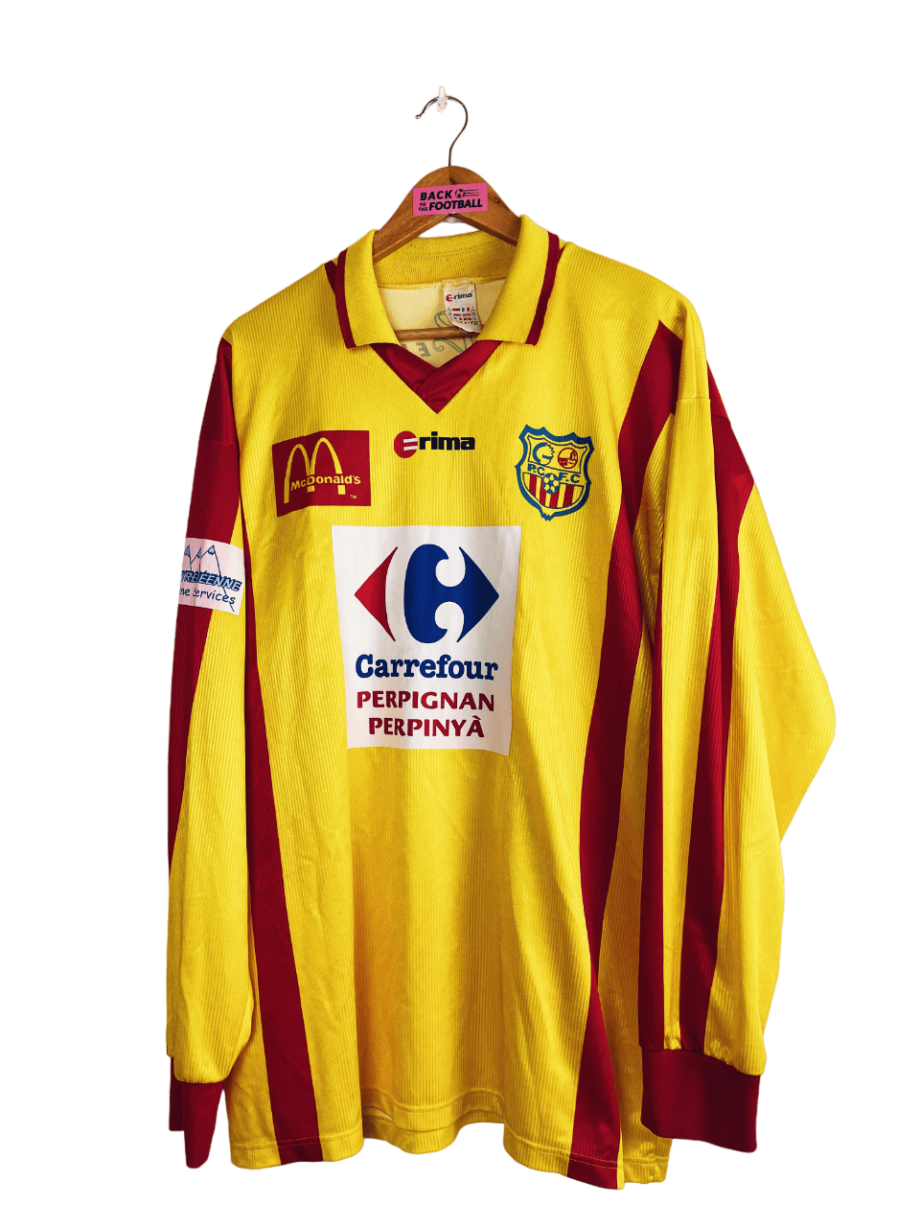 maillot vintage de Perpignan Canet 2005/2006 préparé (match issue)