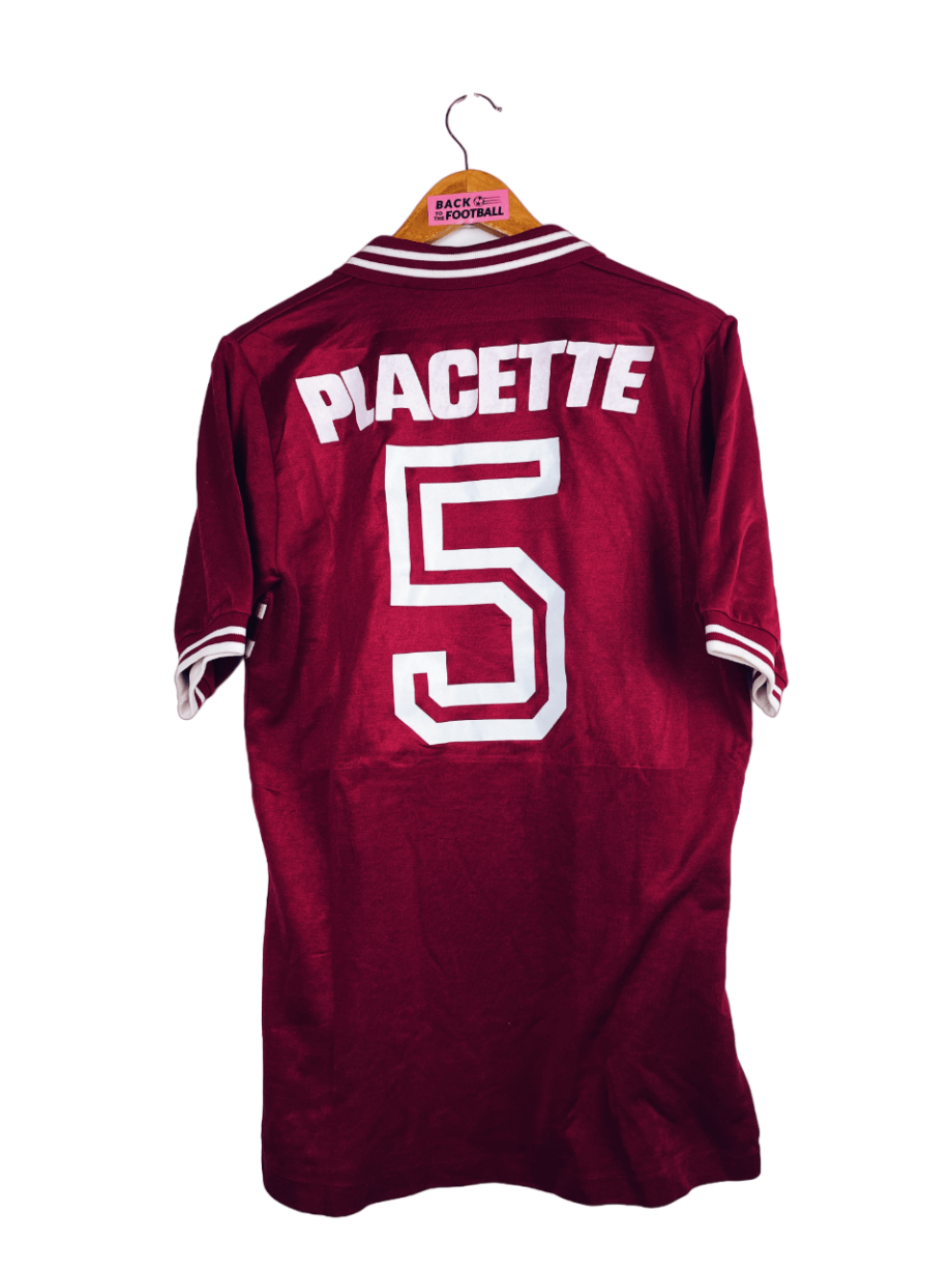 maillot vintage du Servette FC 1983/1987 préparé (match issue) ou porté (match worn) par le numéro 5