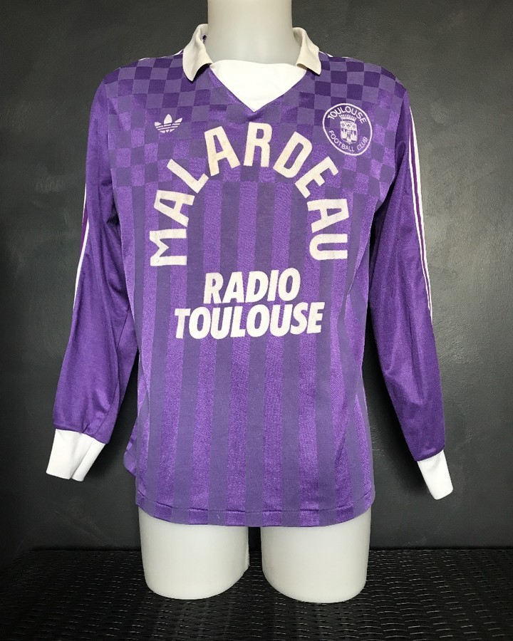 maillot vintage Toulouse FC 1985/1986