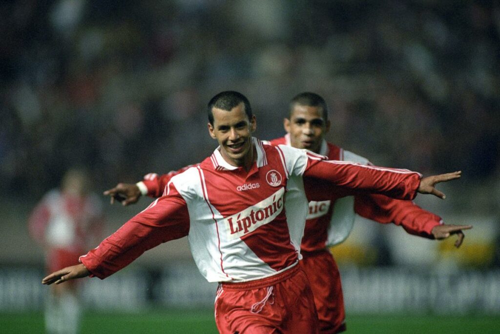maillot vintage de l'AS Monaco 1996/1997 third