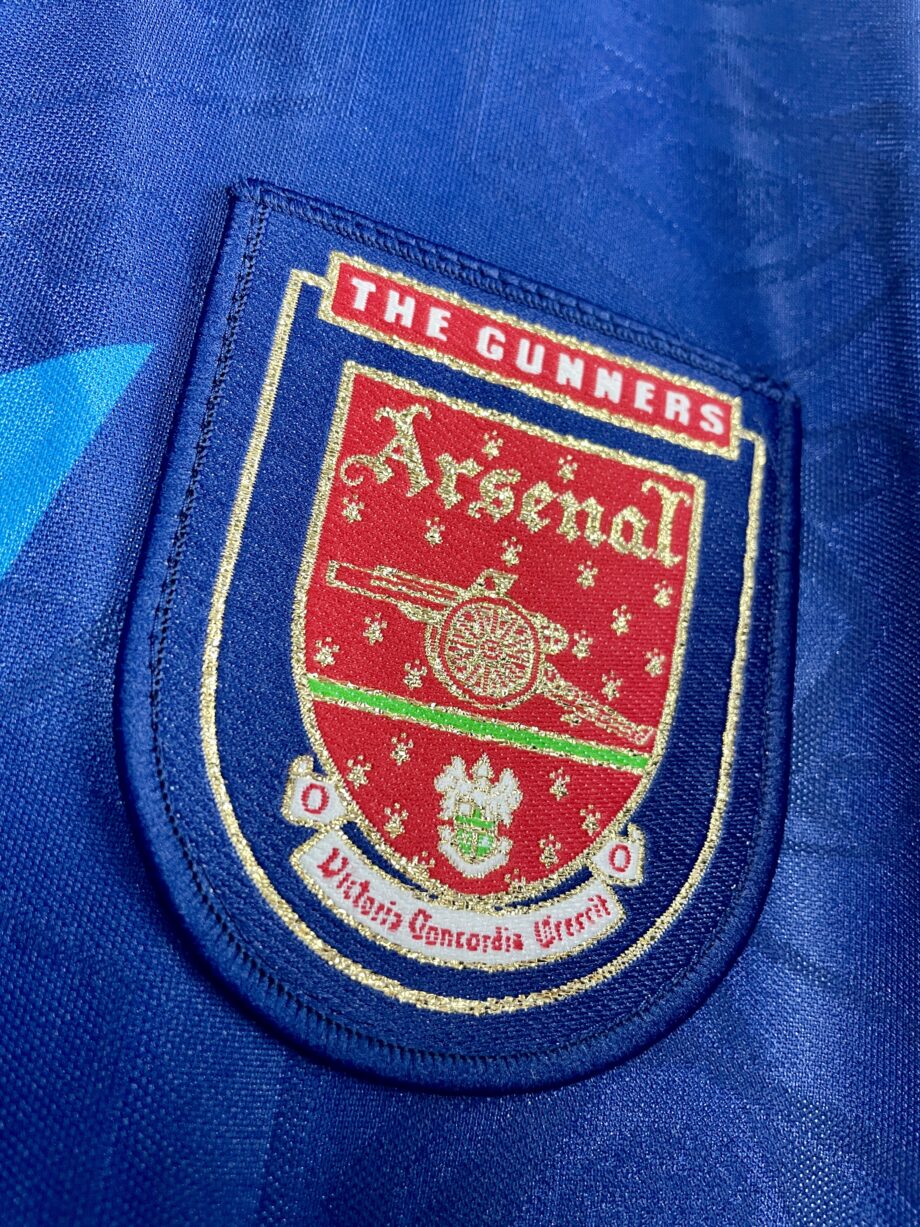 maillot vintage Arsenal 1995/1996 extérieur