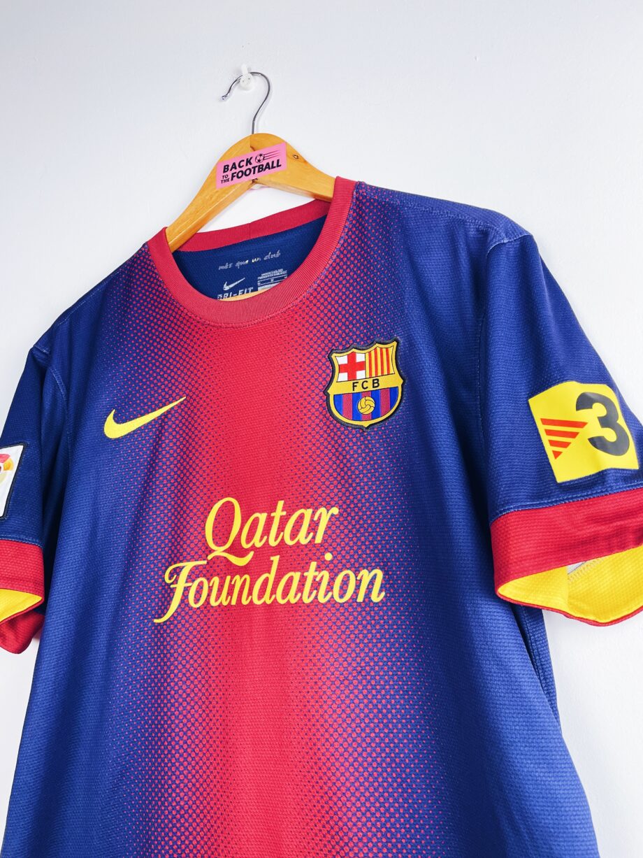 maillot vintage domicile du FC Barcelone 2012/2013 floqué Messi
