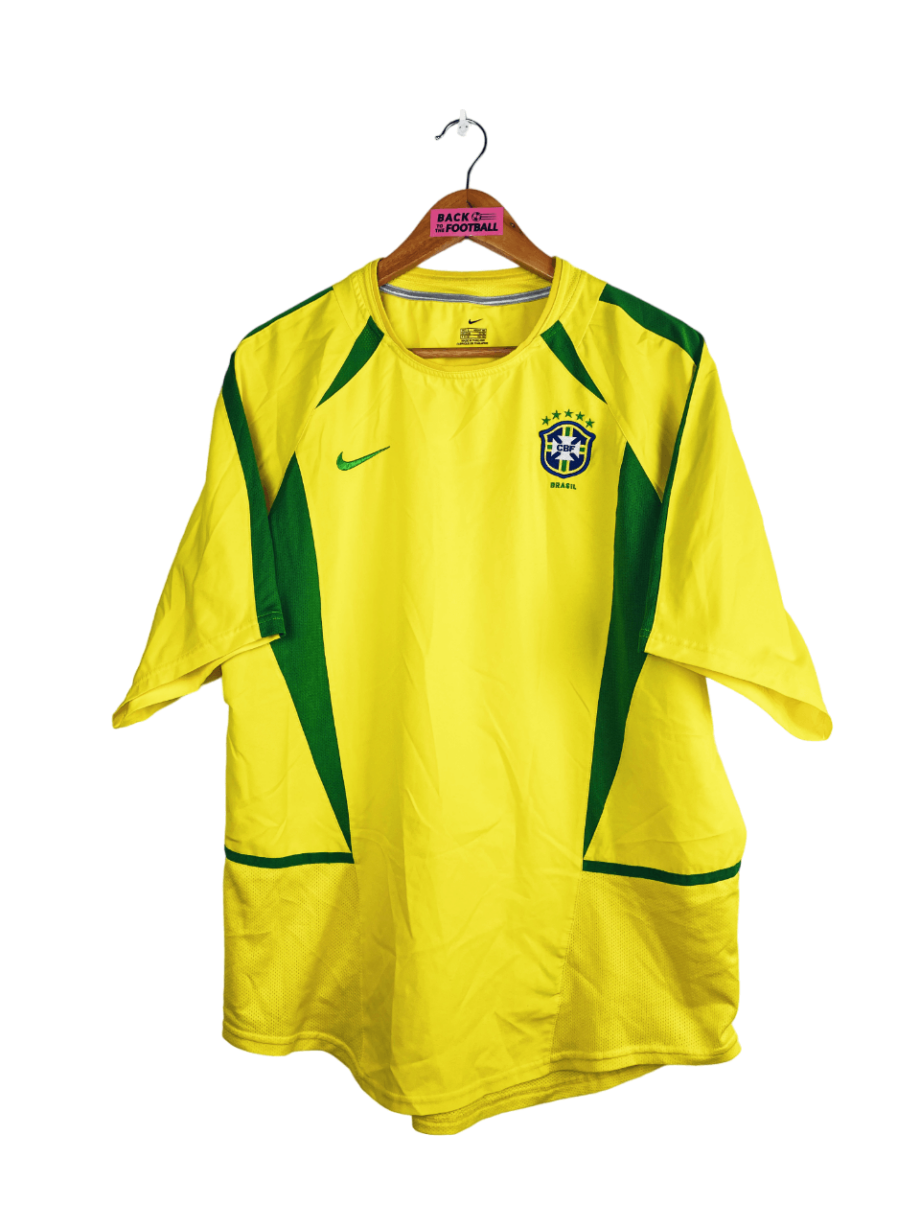 maillot vintage domicile du Brésil 2002