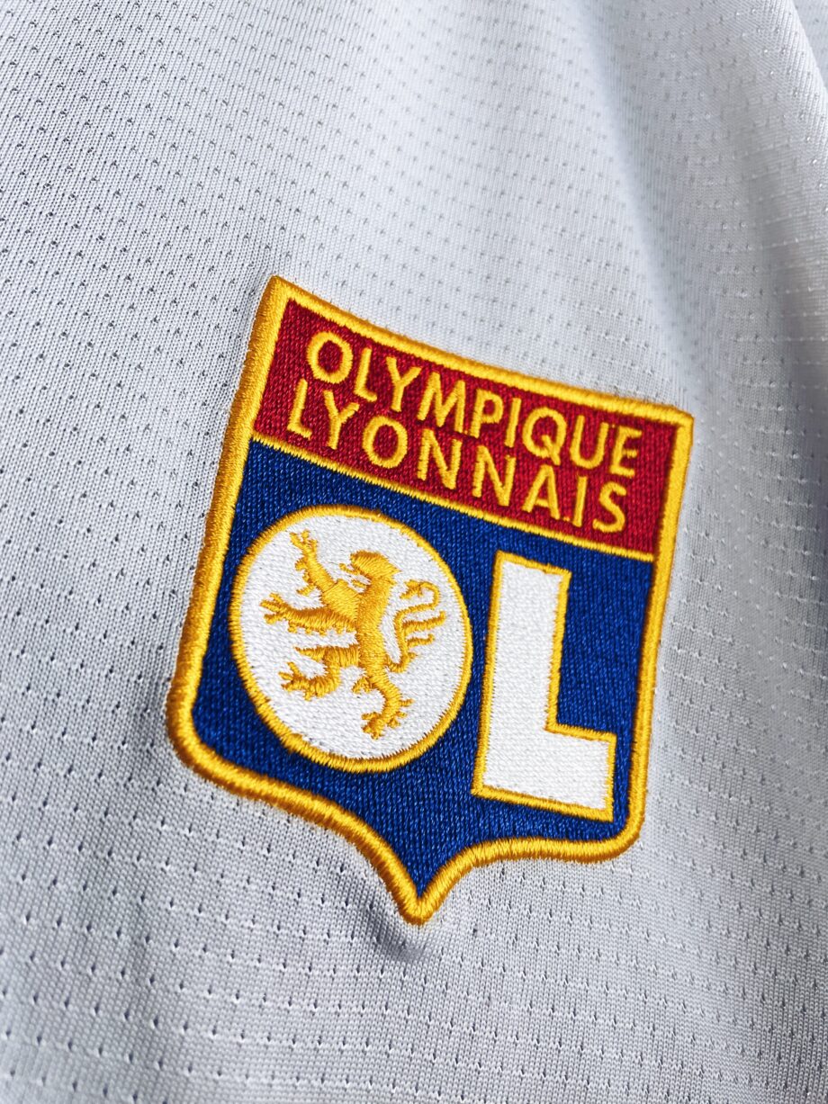 maillot vintage third de l'OL 2004/2005 préparé (match issue) pour Diatta #15 lors d'un match d'UCL