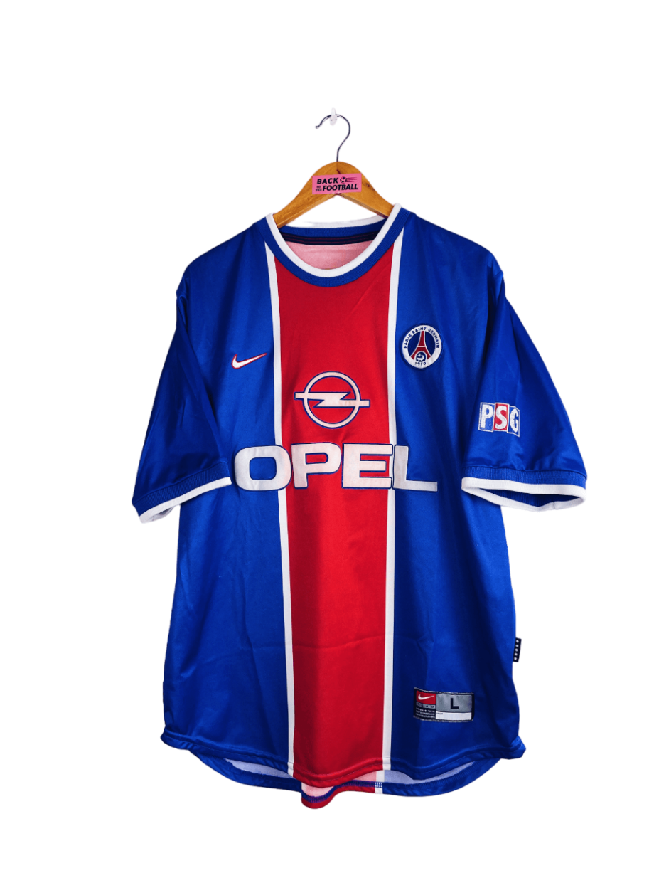 maillot vintage domicile du PSG 1999/2000 floqué Robert #11