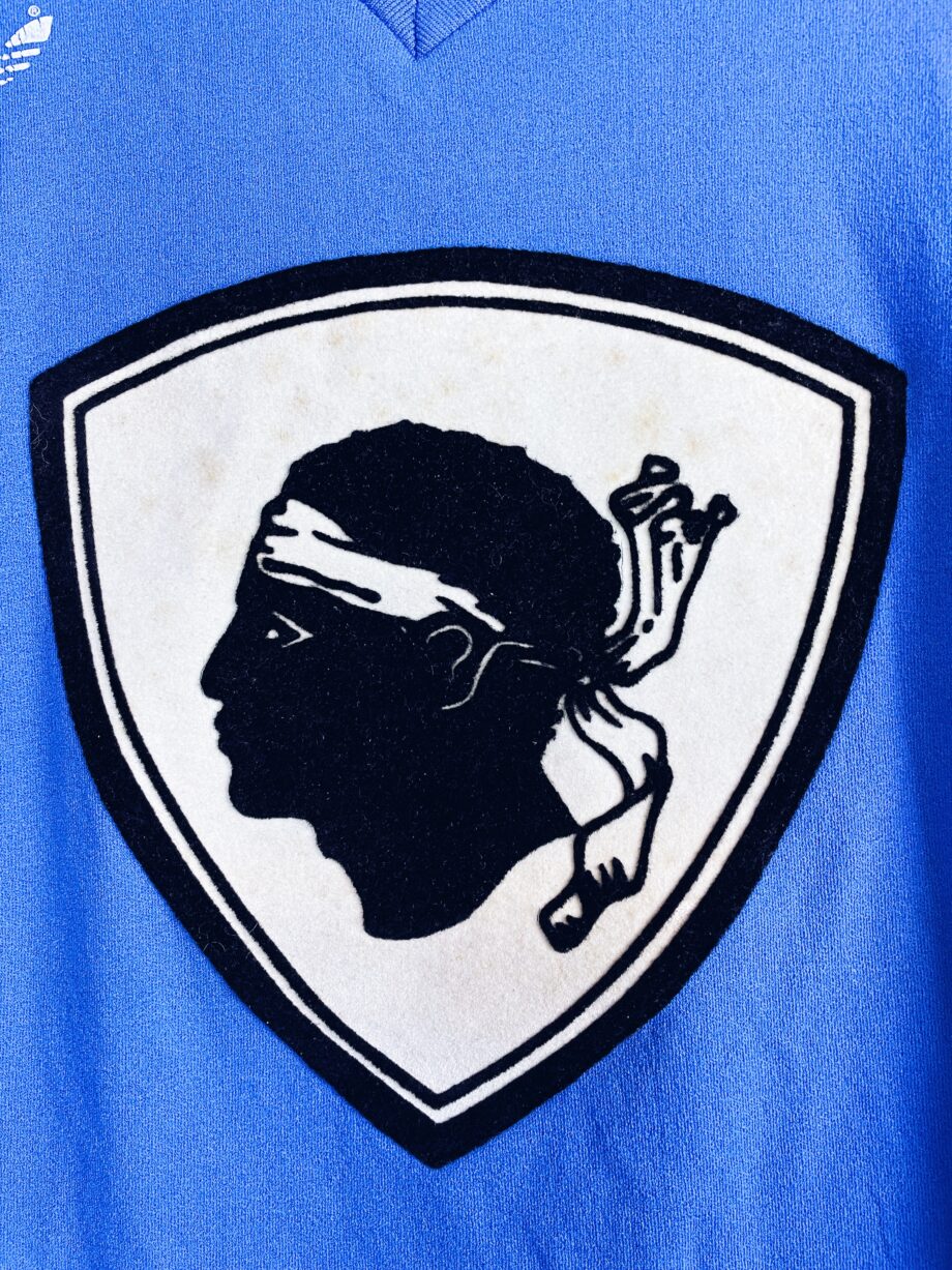 maillot vintage domicile du SC Bastia 1977/1978