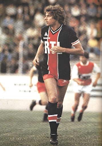top 10 des plus beaux maillots du PSG : maillot vintage domicile 1978/1980