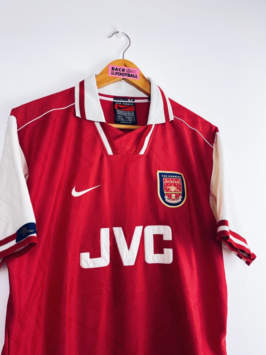 maillot vintage domicile d'Arsenal 1996/1997