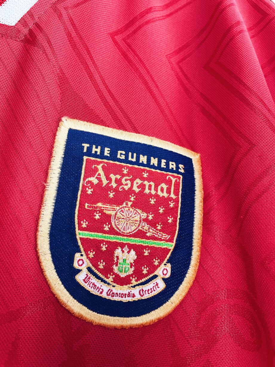 maillot vintage domicile d'Arsenal 1996/1997