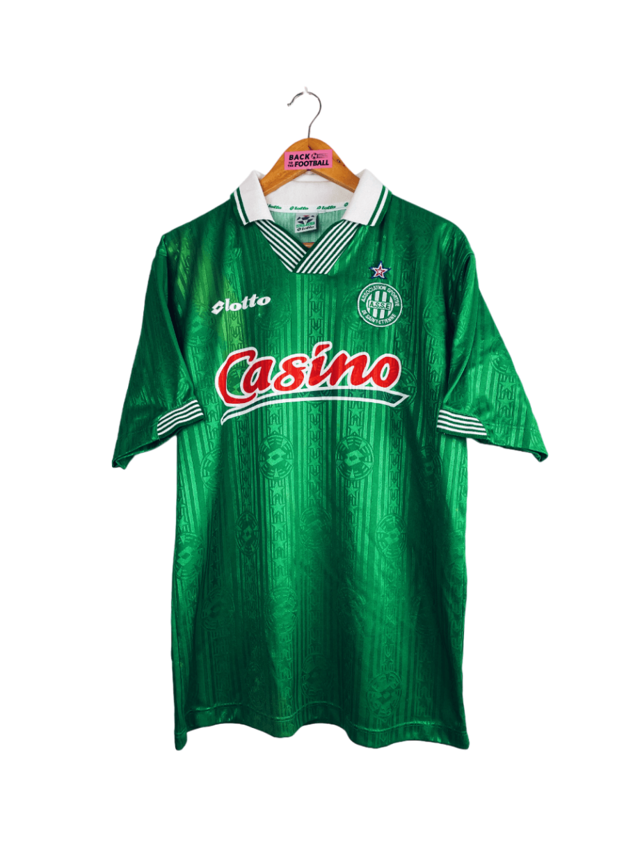 maillot vintage domicile de l'AS Saint-Etienne 1997/1998