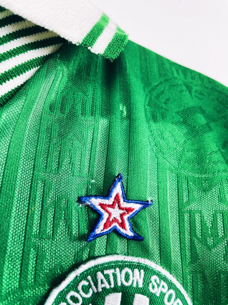 maillot vintage domicile de l'AS Saint-Etienne 1997/1998