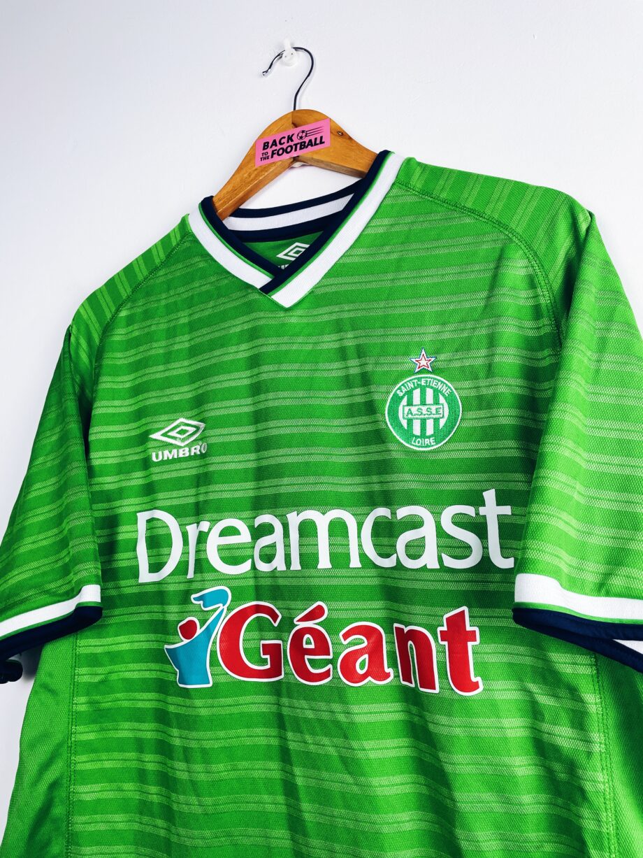maillot vintage domicile de l'AS Saint-Etienne 2000/2001