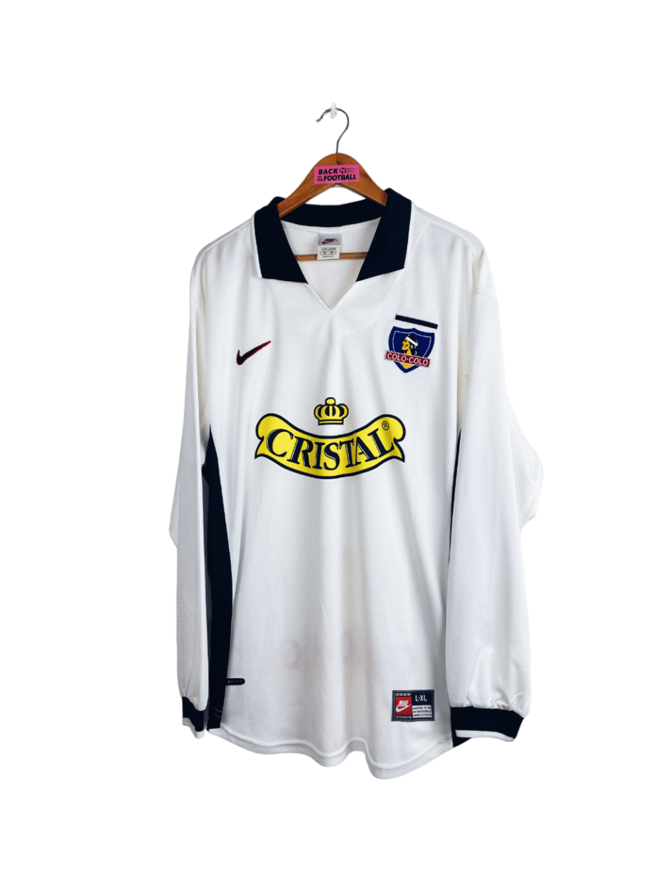 maillot vintage domicile de Colo-Colo 1998/1999 en manches longues