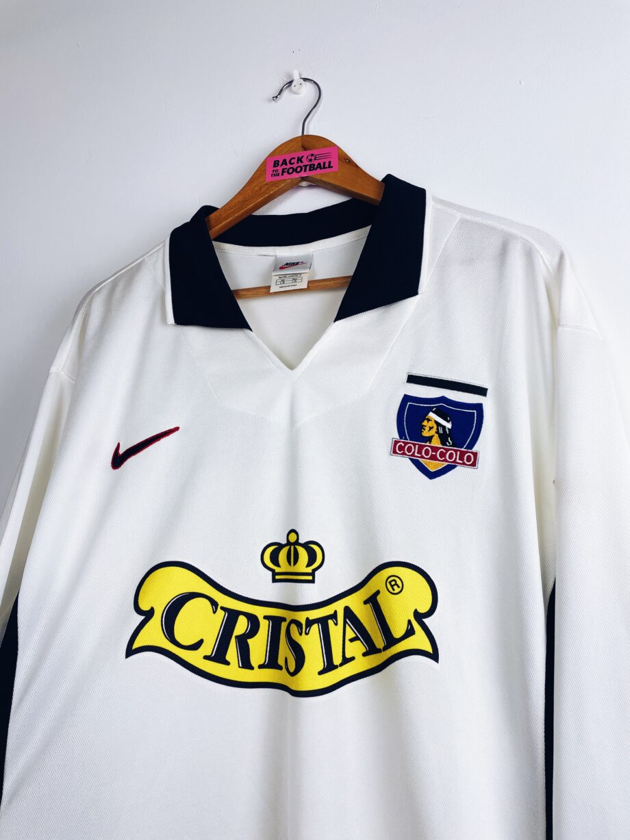 maillot vintage domicile de Colo-Colo 1998/1999 en manches longues