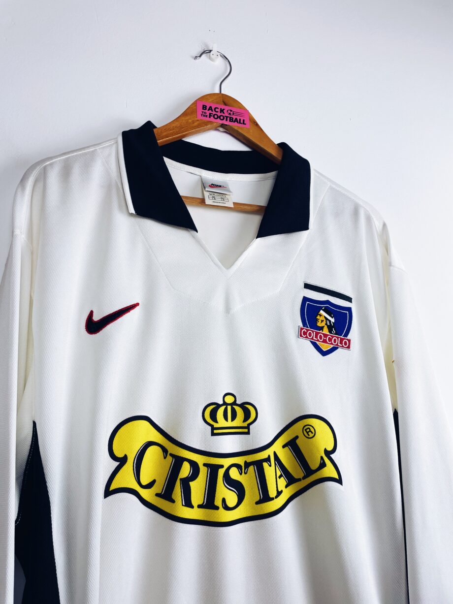 maillot vintage domicile de Colo-Colo 1998/1999 en manches longues