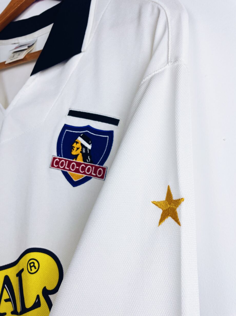 maillot vintage domicile de Colo-Colo 1998/1999 en manches longues