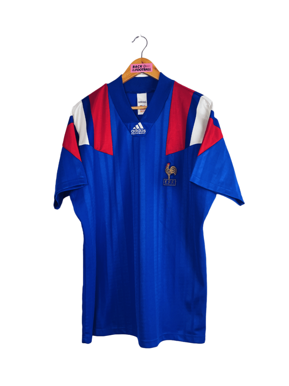 maillot vintage domicile de l'équipe de France 1992