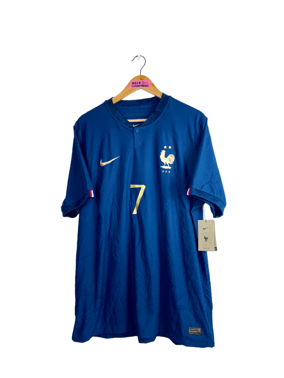 maillot domicile de l'équipe de France 2022 floqué Griezmann version pro
