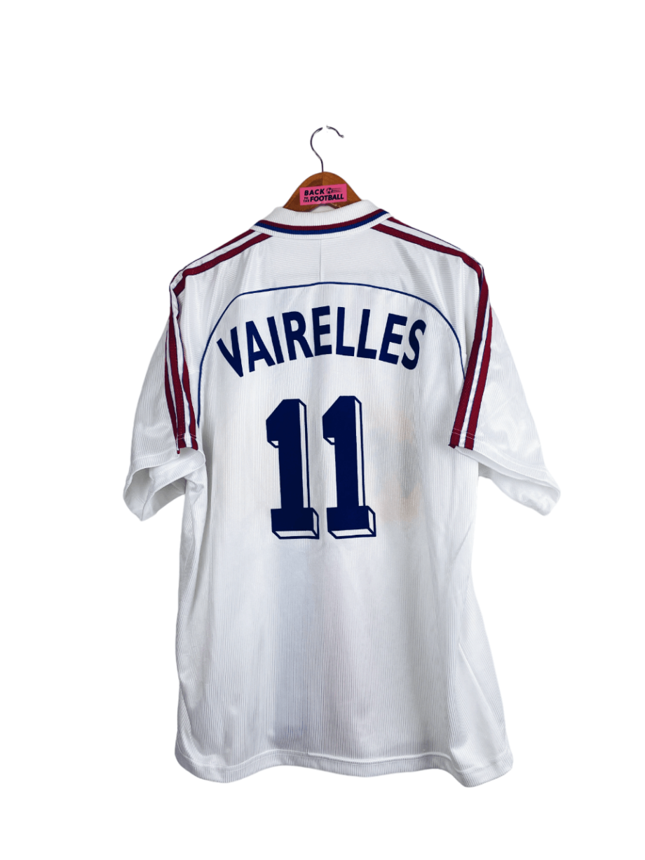 maillot vintage de l'OL 1999/2000 floqué Vairelles #11