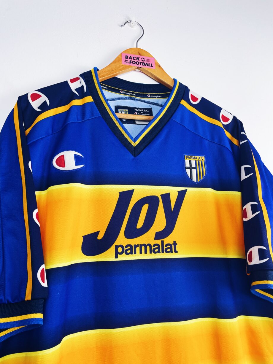 maillot vintage domicile de Parme 2001/2002