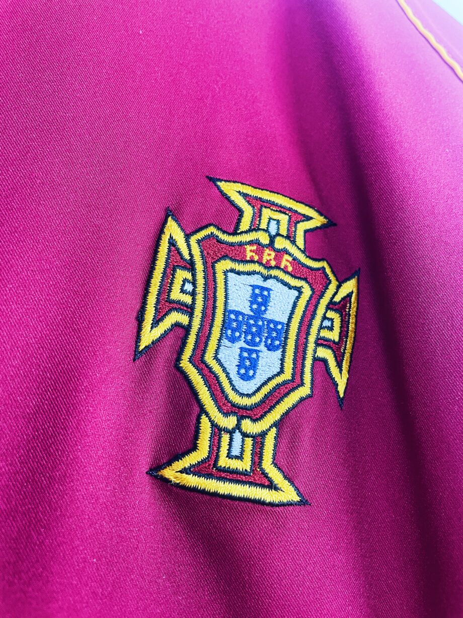 maillot vintage domicile du Portugal 2002/2004 floqué Pauleta