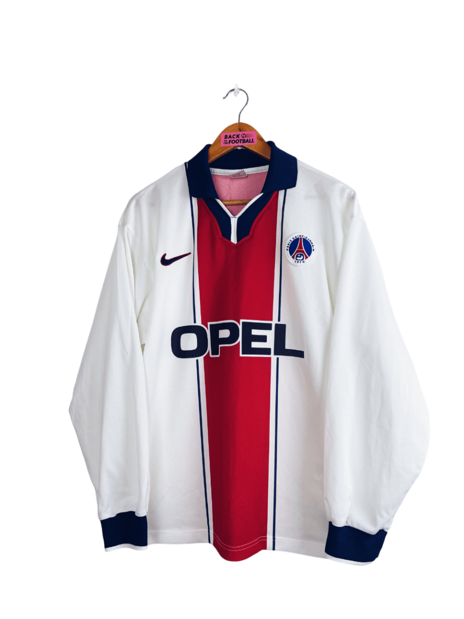 maillot vintage extérieur du PSG 1997/1998 manches longues stock pro (player issue)