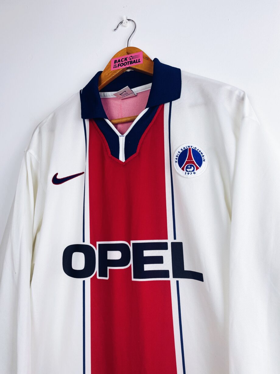 maillot vintage extérieur du PSG 1997/1998 manches longues stock pro (player issue)