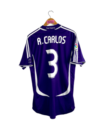 maillot vintage third du Real Madrid 2006/2007 floqué Roberto Carlos #3