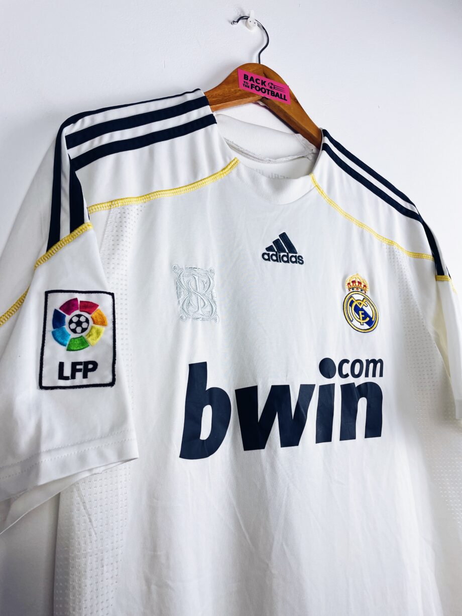 maillot vintage domicile du Real Madrid 2009/2010 floqué Ronaldo