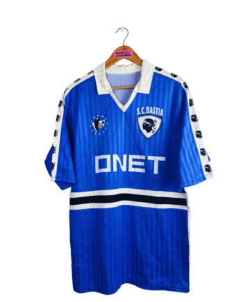 maillot vintage domicile du SC Bastia 1992/1993 (player issue?)