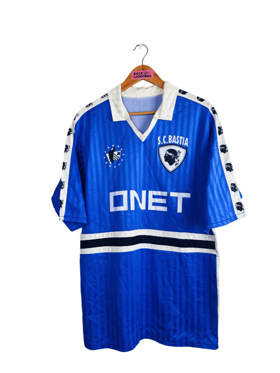 maillot vintage domicile du SC Bastia 1992/1993 (player issue?)