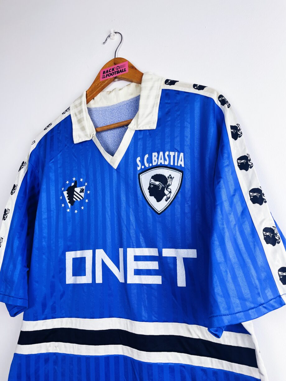 maillot vintage domicile du SC Bastia 1992/1993 (player issue?)