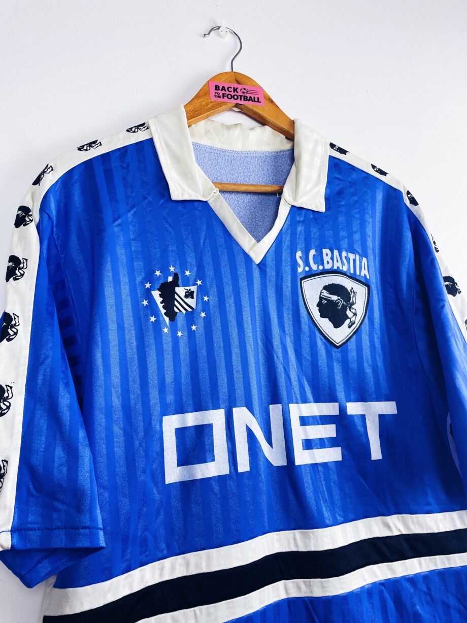 maillot vintage domicile du SC Bastia 1992/1993 (player issue?)