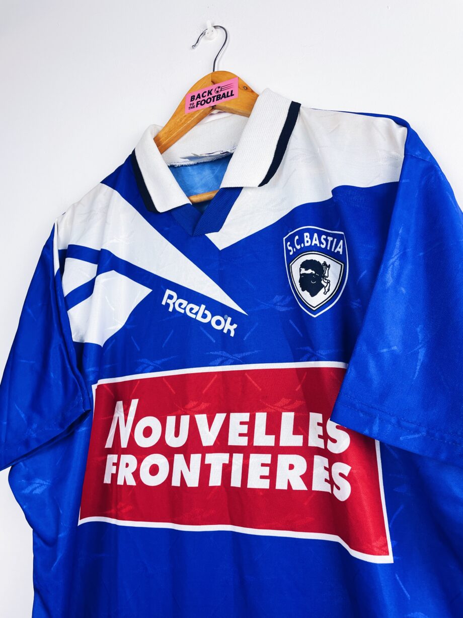 maillot vintage domicile du SC Bastia 1995/1997