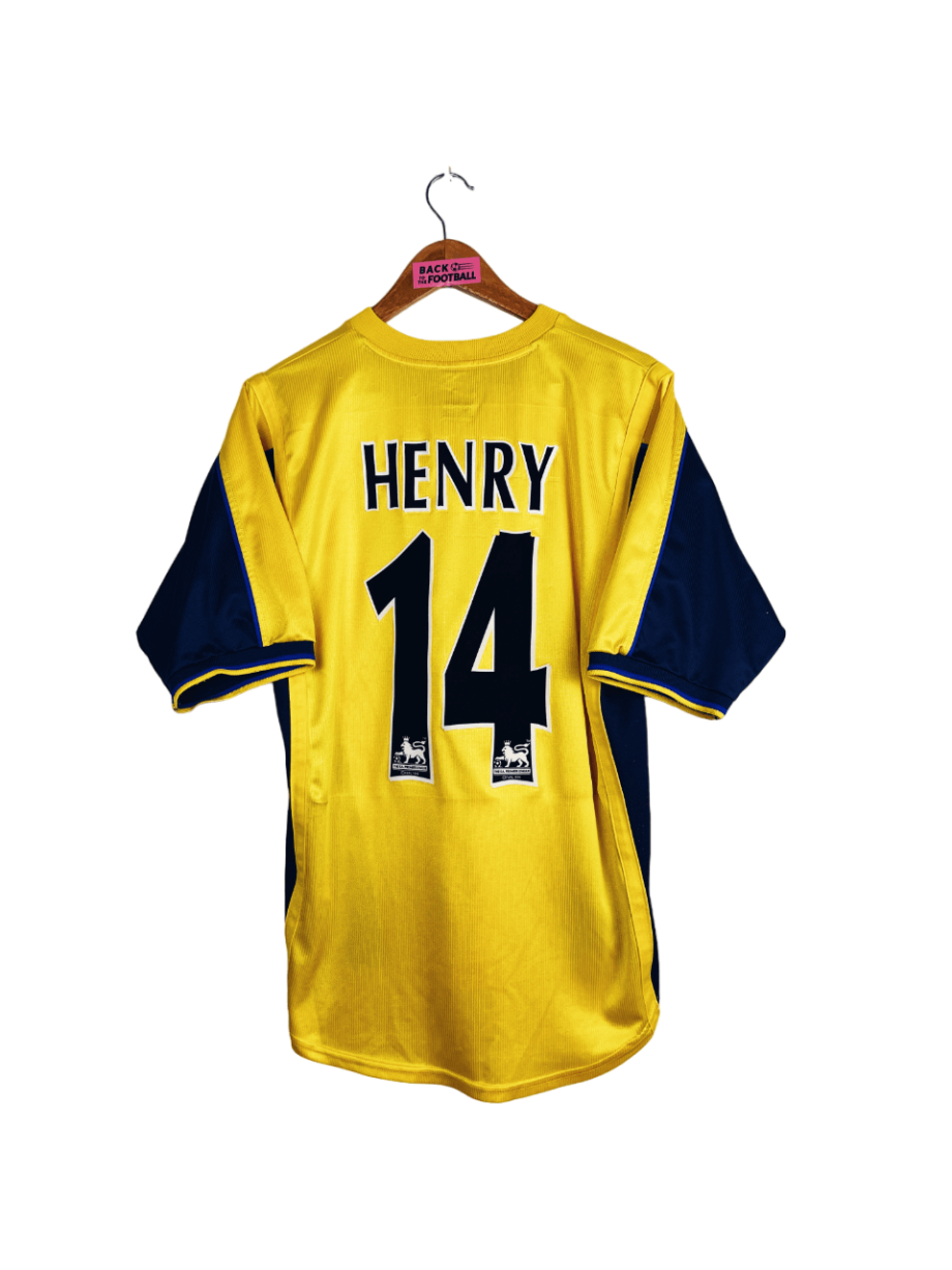 maillot vintage extérieur d'Arsenal 1999/2000 floqué Henry #14