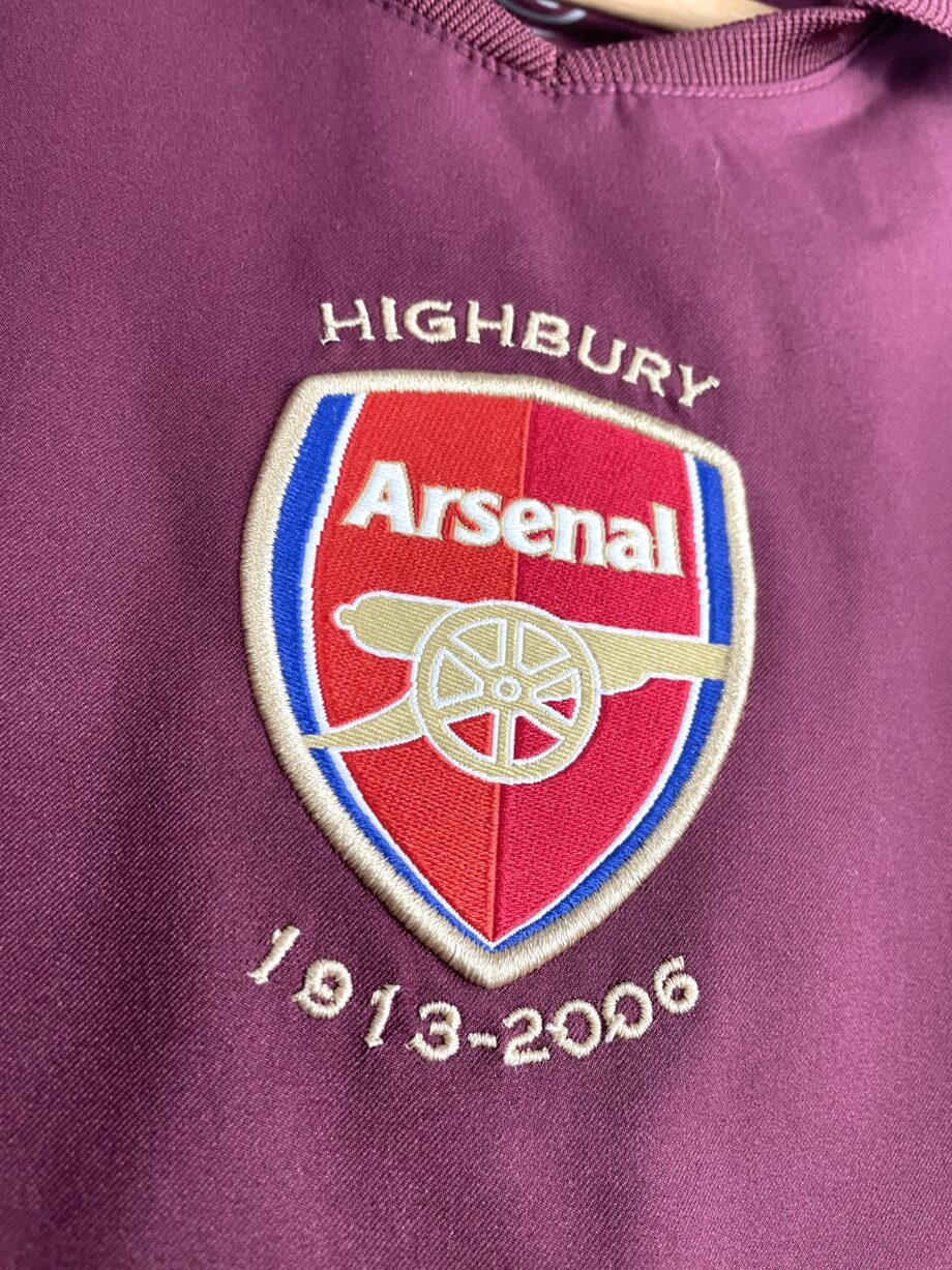 maillot vintage domicile d'Arsenal 2005/2006 floqué Henry #14