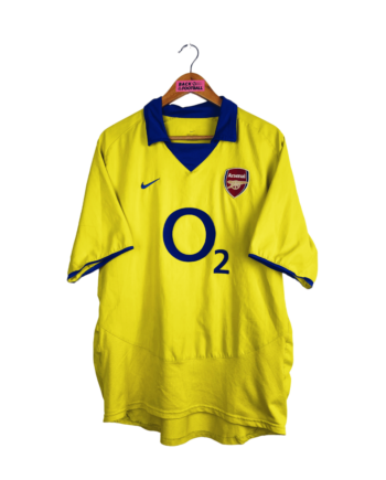 maillot vintage extérieur d'Arsenal 2003/2004