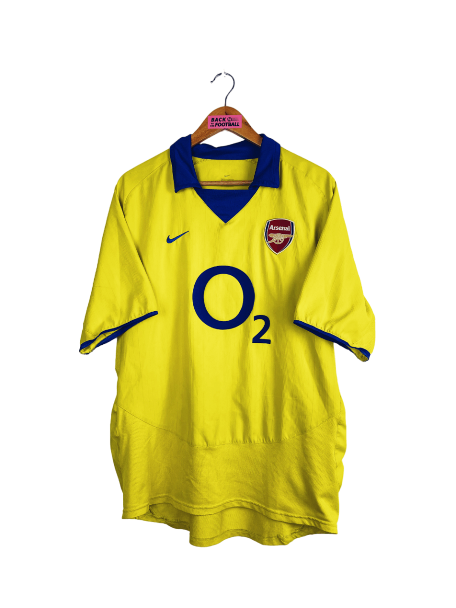 maillot vintage extérieur d'Arsenal 2003/2004